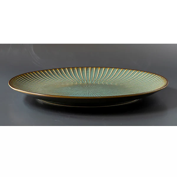 Assiette Kilin Green, 20.6cm - Image 3