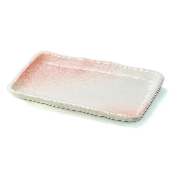 Assiette Rectangulaire Sakura Shino, 17.6cm
