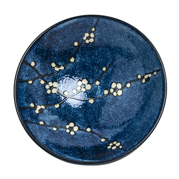 Assiette Umé Bleue, 22.5cm - Image 2
