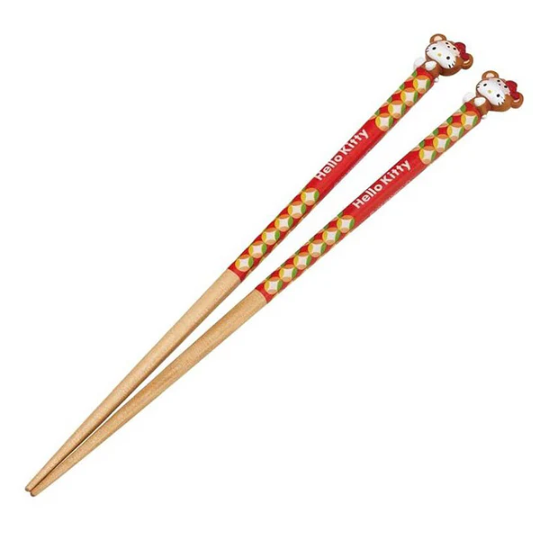Baguettes Laquées Hello Kitty Mascotte - Sanrio Official - Image 2