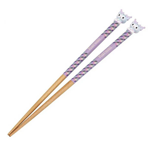 Baguettes Laquées Kuromi - Sanrio Official - Image 2