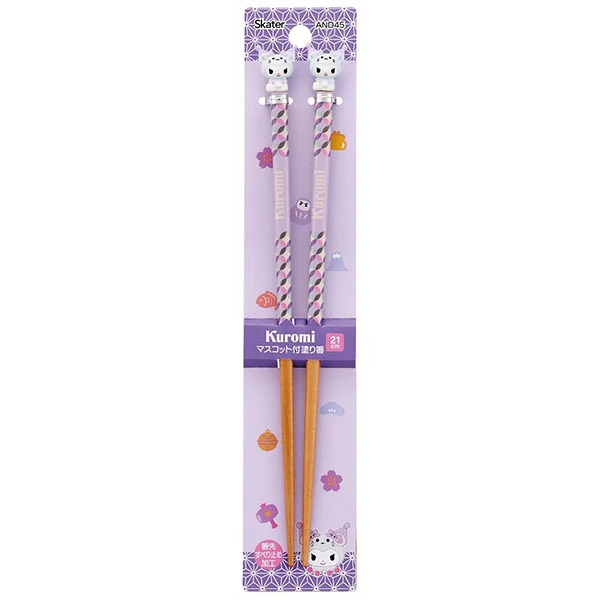 Baguettes Laquées Kuromi - Sanrio Official - Image 3