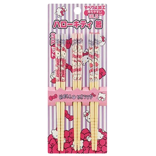 Baguettes Trio Hello Kitty - Sanrio Official - Image 2