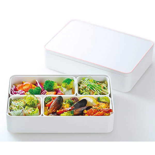Bento Box Irodori Shokado - Rose, 1460ml