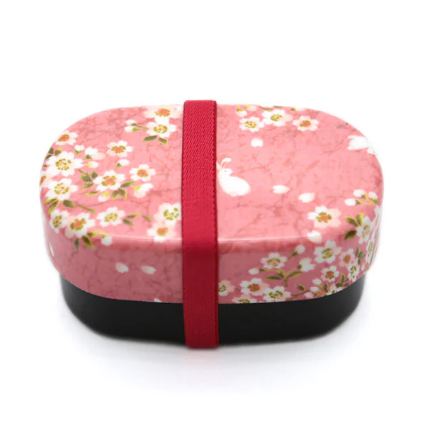 Bento Box Usagi & Sakura Rose, 570ml