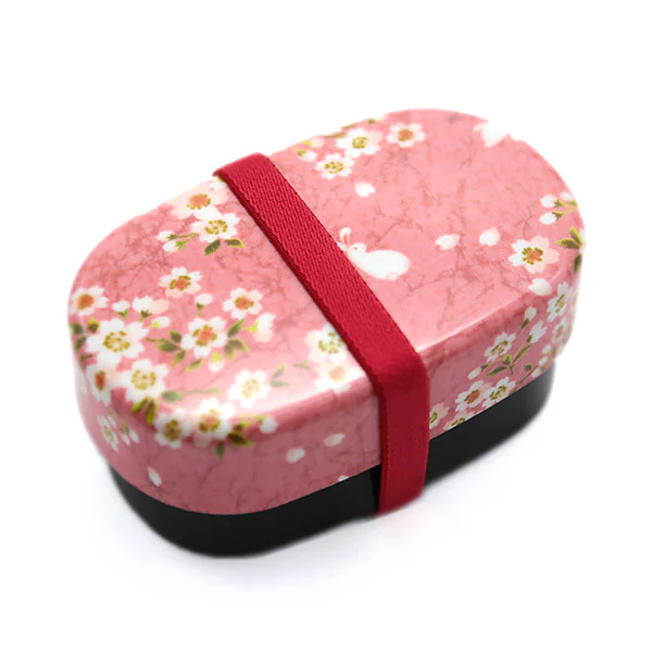 Bento Box Usagi & Sakura Rose, 570ml - Image 3
