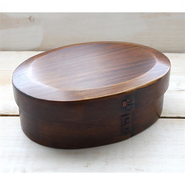 Bento Box Wappa Koban - Bois Naturel, 700ml - Image 3