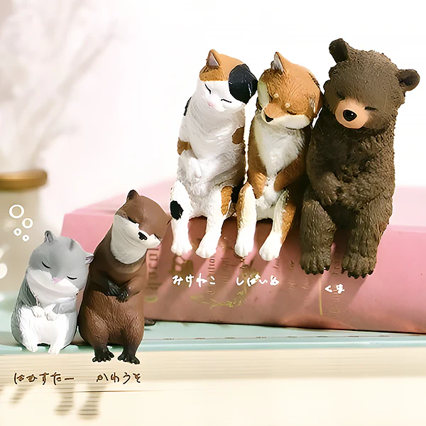 Blind Box Figurine Aka Animals - Dormons ensemble - Image 2