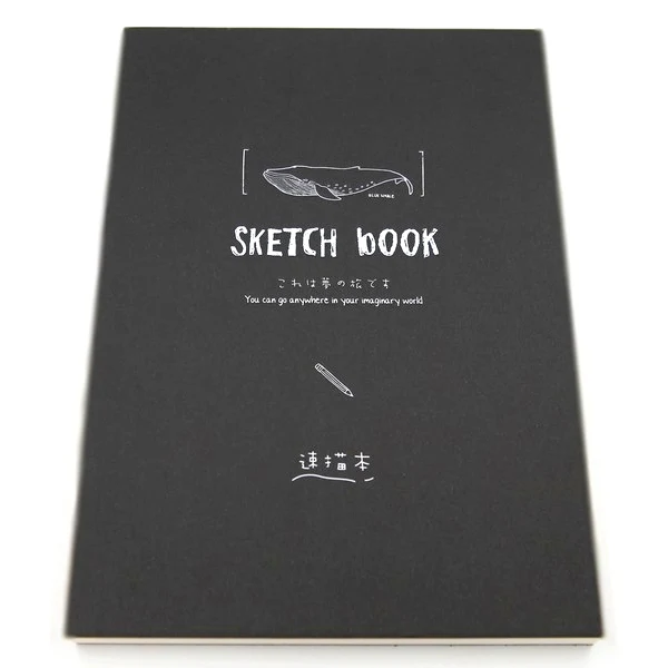 SKETCH BOOK BLUE WHALE