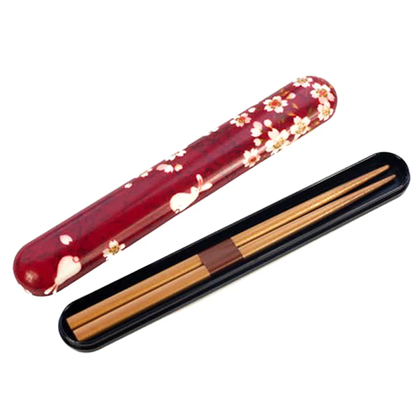 Boite à Baguettes Sakura Usagi, Rouge - Image 2