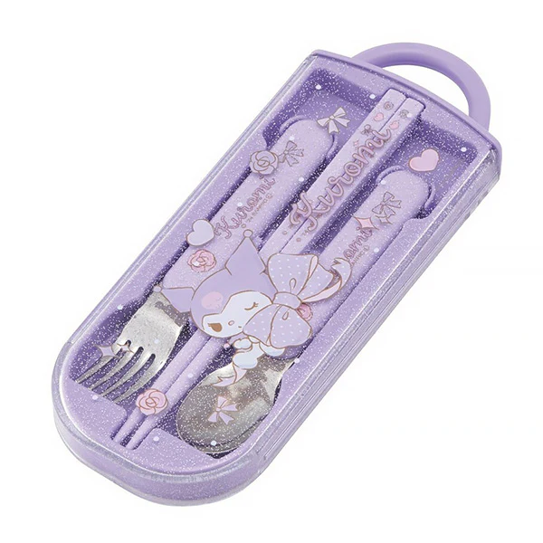 Boite à Couverts Kuromi Knot - Sanrio Official