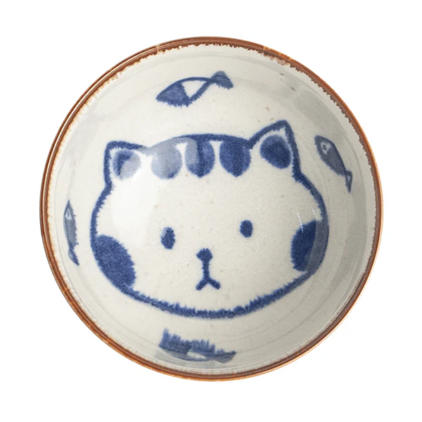 Bol Chat - Cat & Fish, 13cm - Image 2
