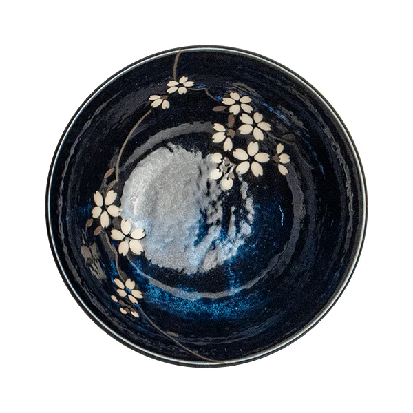 Bol Donburi Cerisier - Navy, 15.5cm - Image 2