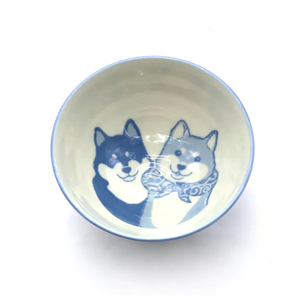 Bol I Love Shiba - Bleu, 12.5cm - Image 2