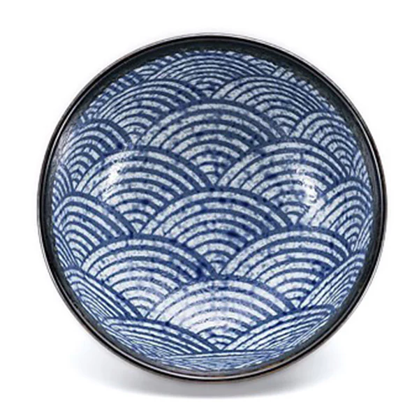 Bol Ramen Donburi Aomi - Vague, 17cm - Image 2