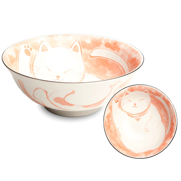 Bol Ramen Chat - Neko Mei, 19cm