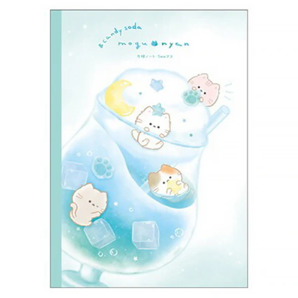 Cahier Chat Mogu Nyan - Candy Soda, B5