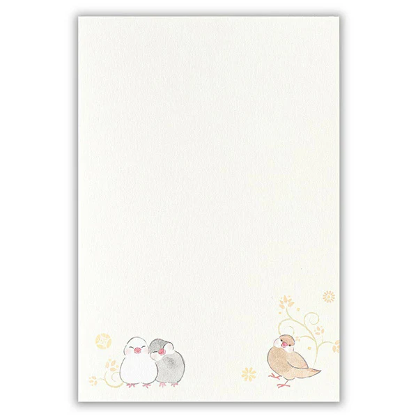 Carnet de 10 Cartes Postales Yuufumi - Birds - Image 3