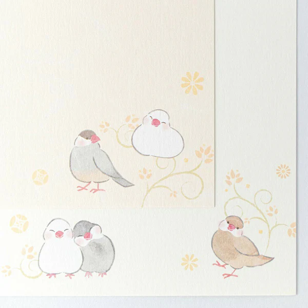 Carnet de 10 Cartes Postales Yuufumi - Birds - Image 4