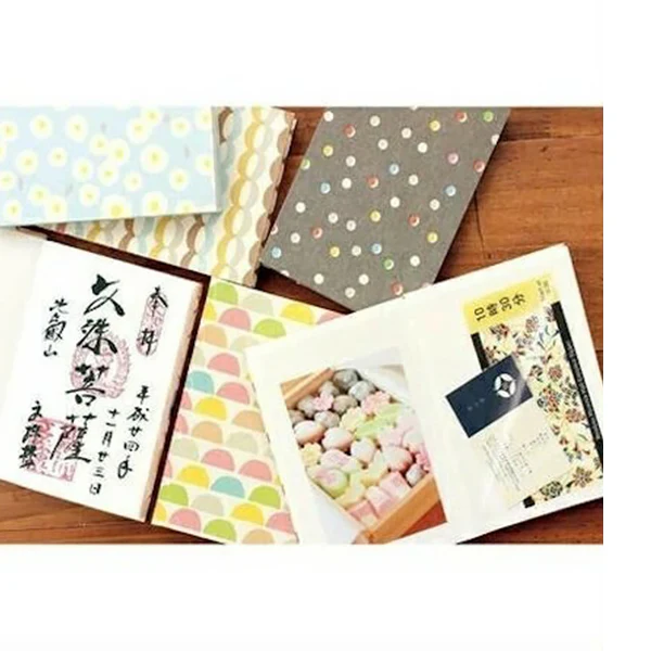 Carnet Memoibi Shuincho - Light Water, Gold - Image 3