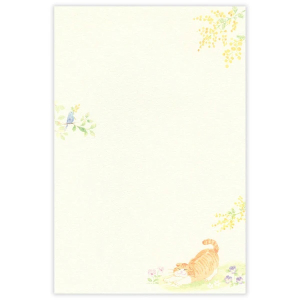Carnet Papier Lettre Chat Nekorobi - Mimosa Scented - Image 5