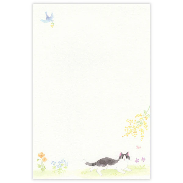Carnet Papier Lettre Chat Nekorobi - Mimosa Scented - Image 6