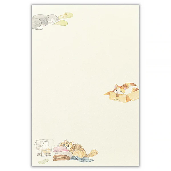 Carnet Papier Lettre Chat Nekorobi - There is a Cat - Image 4