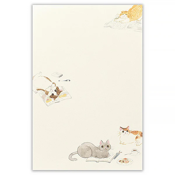 Carnet Papier Lettre Chat Nekorobi - There is a Cat - Image 5