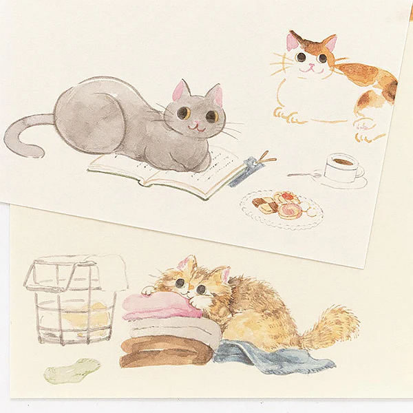 Carnet Papier Lettre Chat Nekorobi - There is a Cat - Image 7