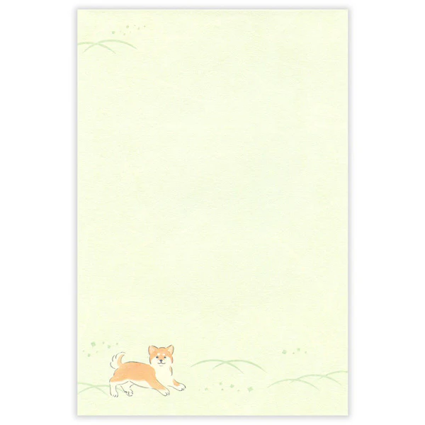 Carnet Papier Lettre Fumi Kazumi - Shiba - Image 4