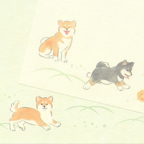 Carnet Papier Lettre Fumi Kazumi - Shiba - Image 5