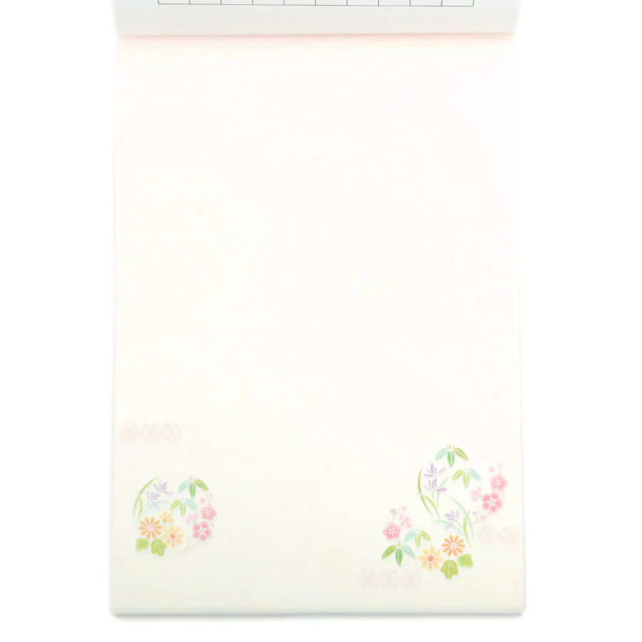 Carnet Papier Lettre Washi - Flower - Image 2