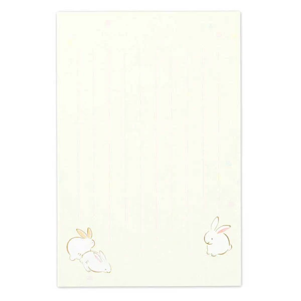 Carnet Papier Lettre Wazu - Lapin Usagi - Image 2