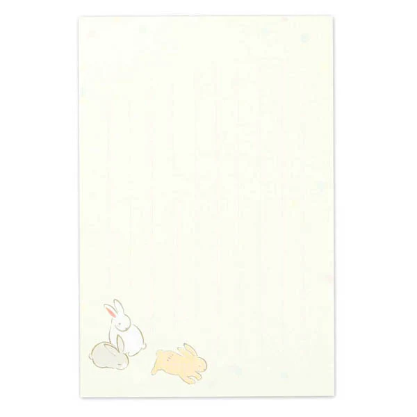 Carnet Papier Lettre Wazu - Lapin Usagi - Image 3