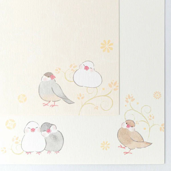 Carnet Papier Lettre Yufumi - Birds - Image 5