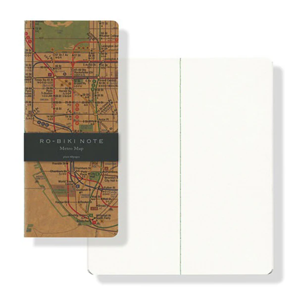 Carnet Ro-Biki Note, Metro Map - Yamamoto Paper - Image 3