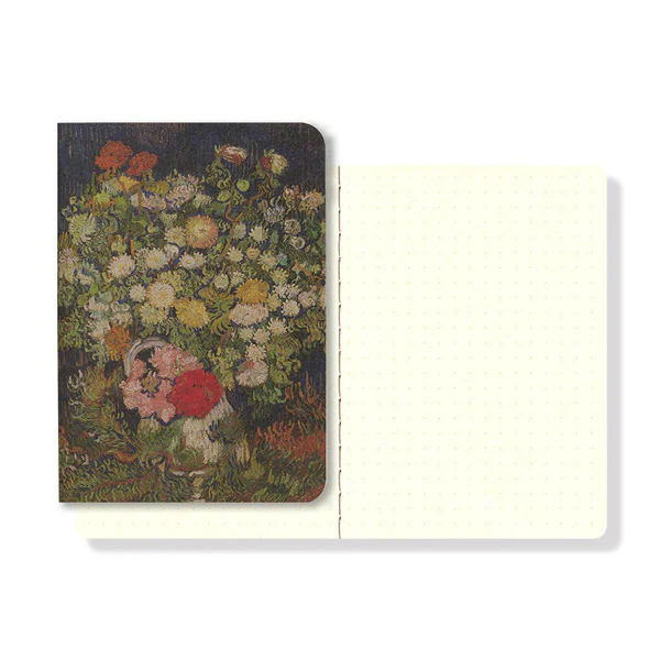 Carnet Ro-Biki Note Museum Series, Bouquet Of Flowers - Yamamoto Paper - Image 2