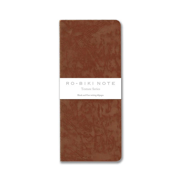Carnet Ro-Biki Note Texture Series, Edo Cha - Yamamoto Paper