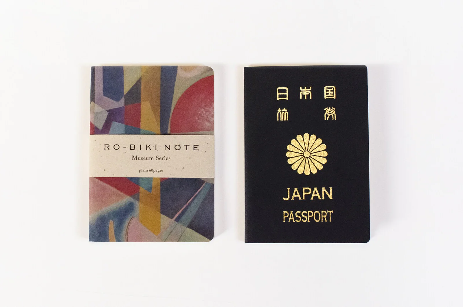 Carnet Ro-Biki Note Museum Series, Blau - Yamamoto Paper - Image 4
