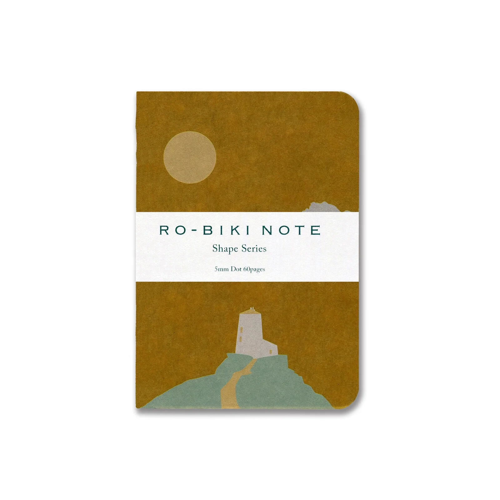 Carnet Ro-Biki Note Shape Series, Lighthouse - Yamamoto Paper