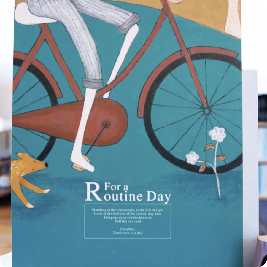 Carnet Sketch book, For a Routine Day - Bicycle - Image 2