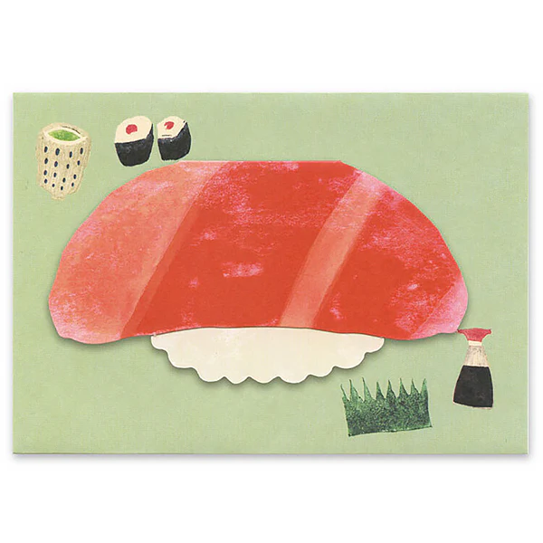 Carte de Vœux Delicious - Sushi Thon