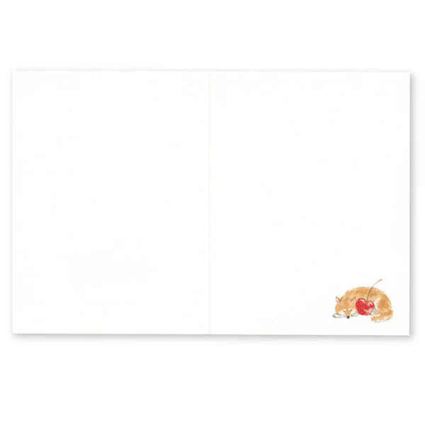 Carte de Voeux Shiba Inu & Japanese Sweets - Image 3