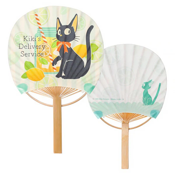 Carte Eventail Jiji, Kiki La Petite Sorcière - Studio Ghibli
