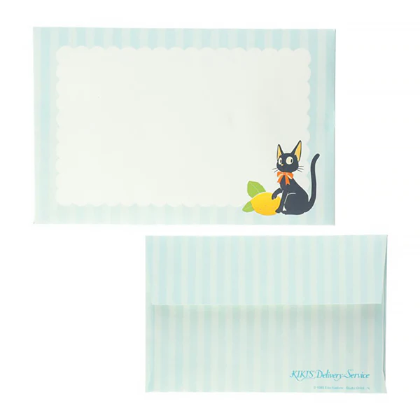 Carte Eventail Jiji, Kiki La Petite Sorcière - Studio Ghibli - Image 2