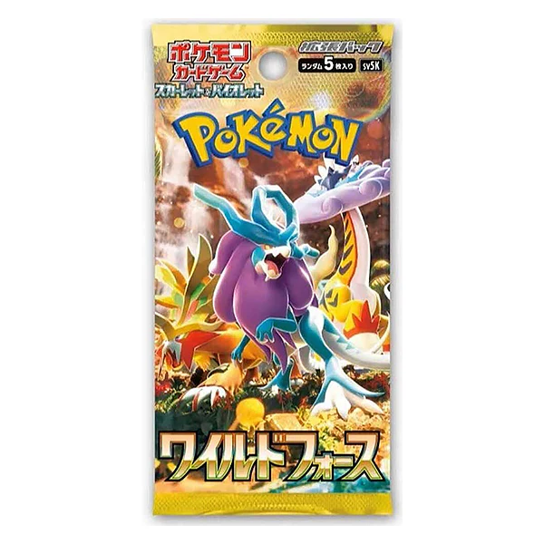 Carte Pokémon - Booster Wild Force (Série SV5K Version Japonaise) - Image 2