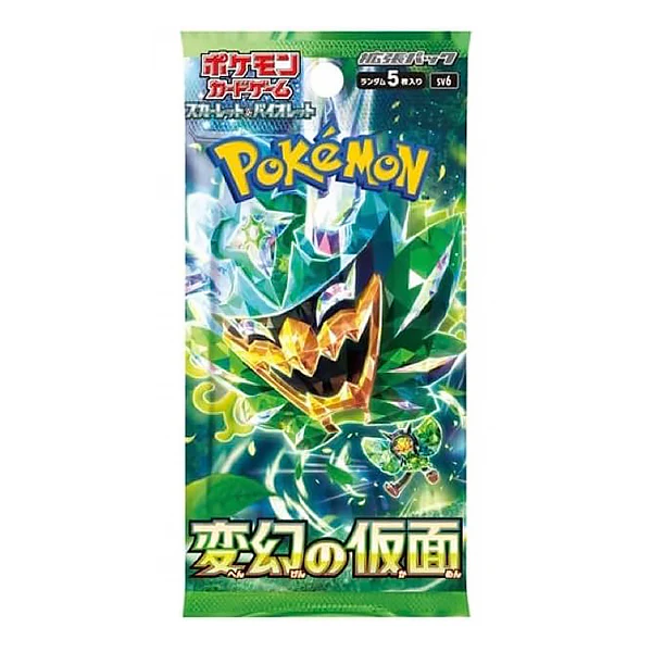 Carte Pokémon - Booster Mask Of Change (Série SV6 Version Japonaise)
