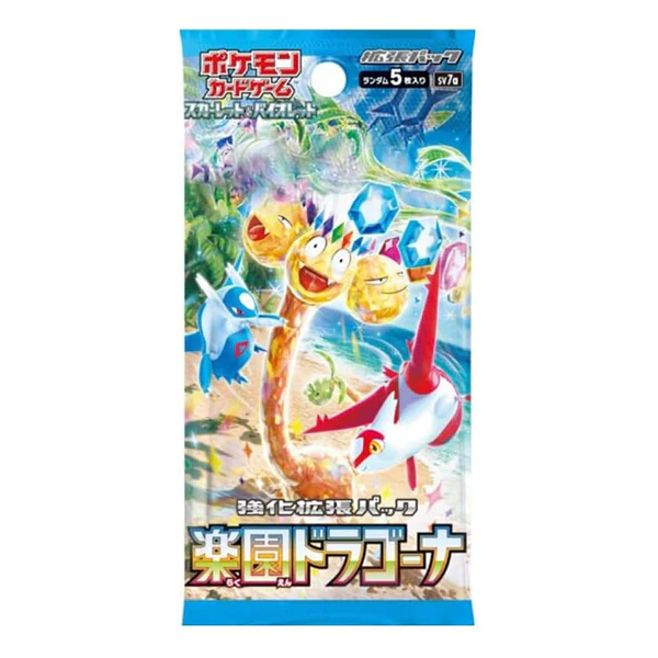 Carte Pokémon - Booster Paradise Dragona (Série SV7A Version Japonaise)