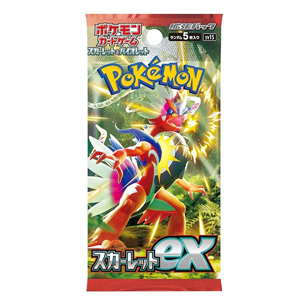Carte Pokémon - Booster Scarlet Ex (Série SV1S Version Japonaise)