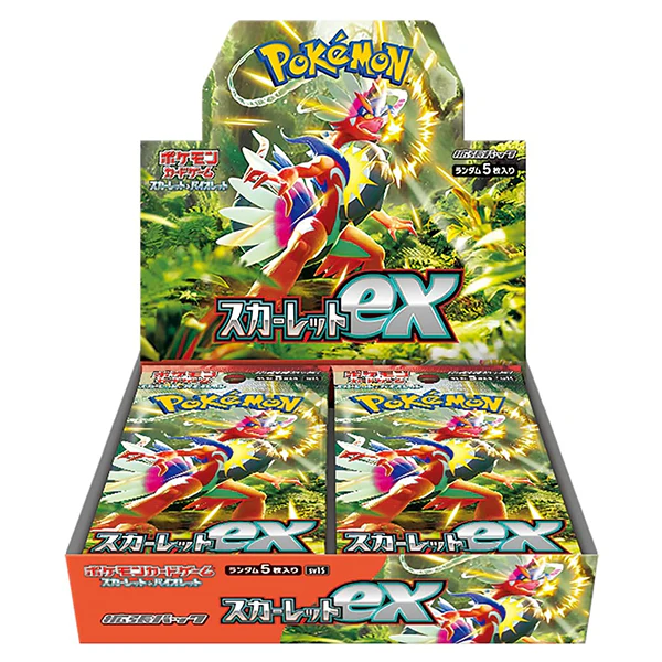 Carte Pokémon - Booster Scarlet Ex (Série SV1S Version Japonaise) - Image 2